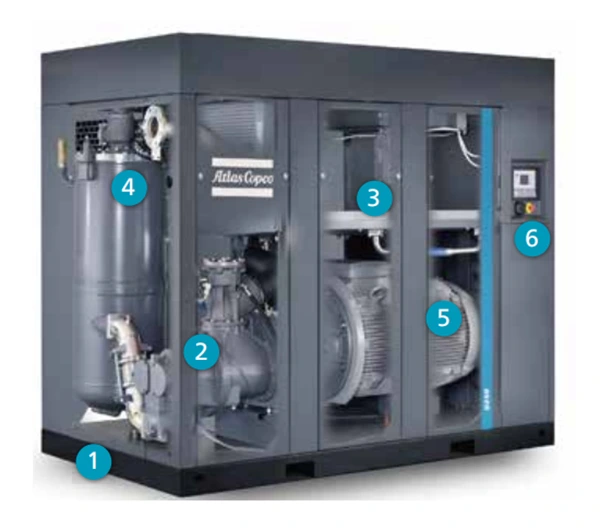 Nola kendu matxura argia Torlojuzko aire-konpresore batean